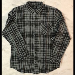 NWT O’Neill Chaos Plaid Flannel Shirt XL